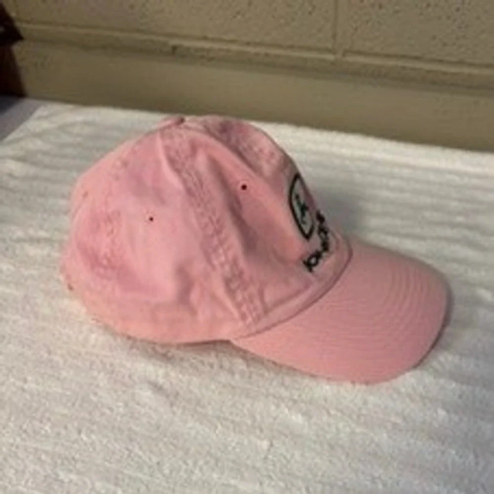 John Deere Pink Cotton Adjustable Baseball Cap Hat Kids Girls Embroidered Logo